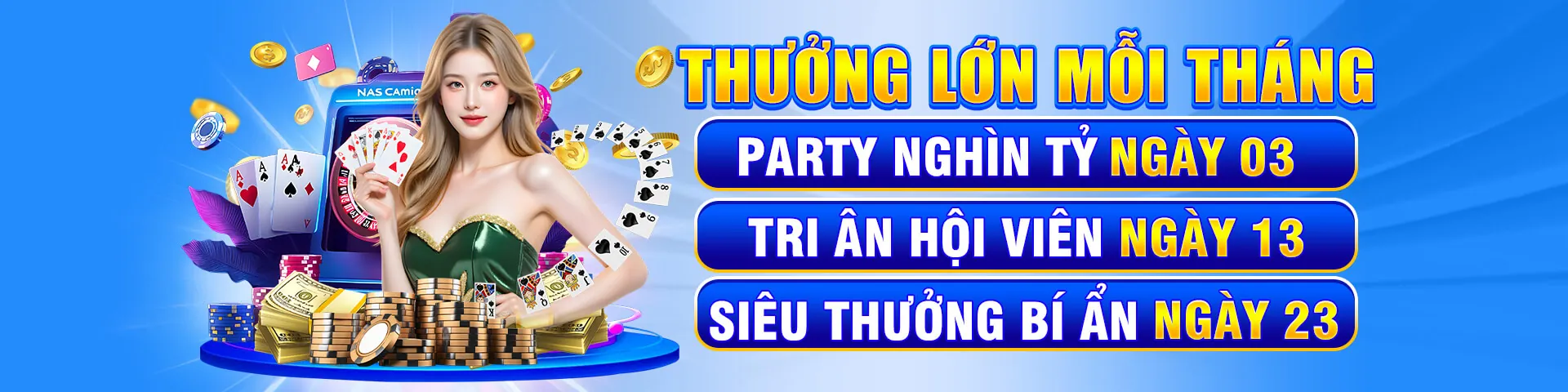 Sòng bạc trực tuyến 68gb Nổ Hũ với các trò chơi đa dạng